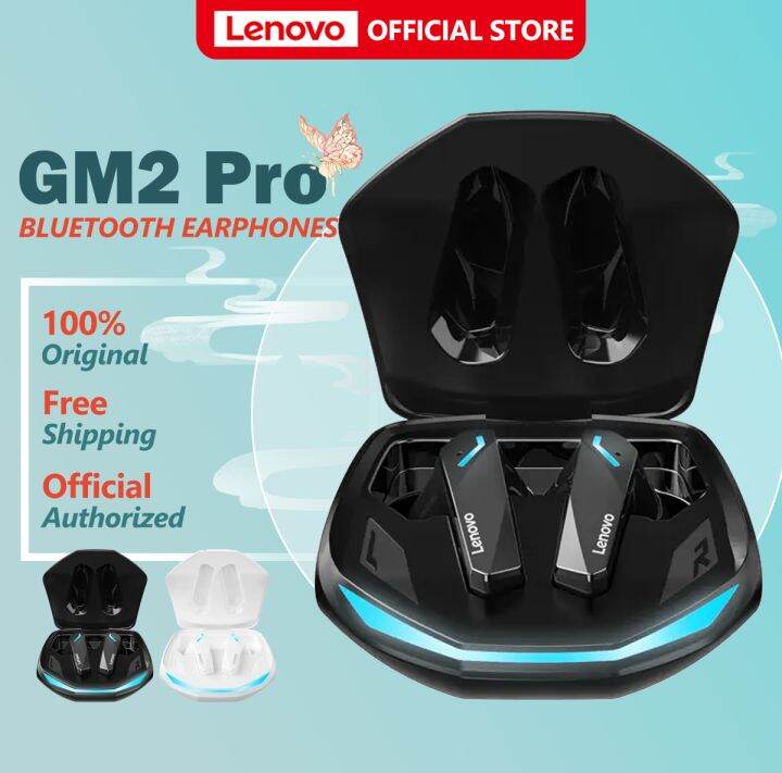 Lenovo GM2 Pro Gaming Bluetooth Earphones BT 5.3 TWS HD Stereo Sound ...