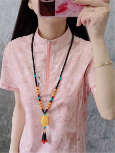 Outdoor Ice Silk Half Zipper Quick Dry Short Sleeve T-Shirt Womens Summer New Style Running Sportswear Top Korean Loose Fit