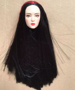 Classic Style Chinese Doll Head 1/6 Girl Doll Toy White Body 22 Joints Movable Slim Body Figure Toy Asia Face Beauty Doll Heads