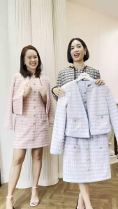 MAVE เสื้อรุ่น Kate Blazer สี BlackBluePink