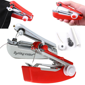 Portable Manual Sewing Machines: Mini Cordless Handheld Stitch Tool for DIY & Household Sewing