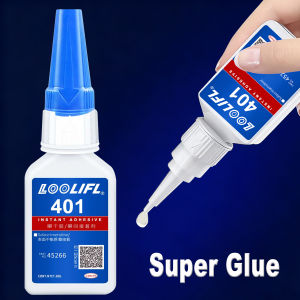 LOOLIFL Super Glue gel Clear Glue 20g Multi purpose repair and quick setting for plastic metal ceramic projects and maintenance