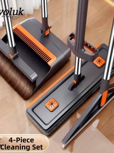 Foldable Multi-functional Mop and Broom Set