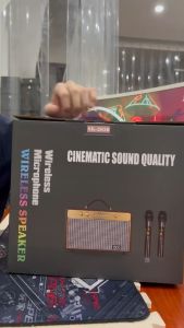 Loa Karaoke Qixi SK-2030 Âm Thanh Siêu Đỉnh Mua Loa Tặng Kèm 1 Tay Mic Không Dây Loa Karaoke SK2030 Thiết Kế Cực Đẹp