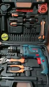 Máy khoan điện Bosch 13ly GSB 16RE khoan tường sắt gỗ bắt vít bắn tôn...động cơ dây đồng 100%