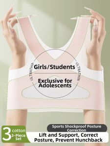 YUNASHA | Teen Girls Seamless Sports Bra for 12-Year-Old and Middle High School Students