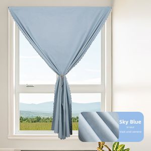 SHULIAN | Easy Installation Light Block & Sunscreen Curtain No Drilling