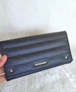 Dompet Kartu dan Uang Warna Hitam Best Seller Sophie Martin Paris Bibianna Katalog Terbaru 2025 Eksclusive/ Dompet Souvenir/ Dompet Koin Simpel Viral COD Dzakatoshop