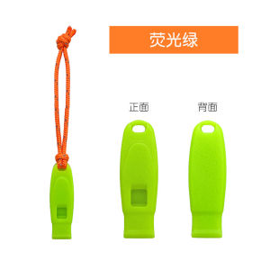 Outdoor Mini Survival Whistle Wild Lifesaving Whistle Plastic Zipper Puller High Decibel Emergency Equipment Distress Signal