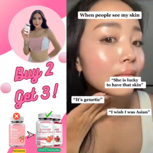 ENVY Glutathione Collagen Skin-brightening Products which contain collagen and vitamins are made of natural ingredients.