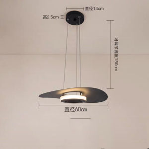 Modern Designer UFO Shape Small Pendant Lamp for Bedroom Bar Studio Creative Individuality Feature Restaurant Light Fixture