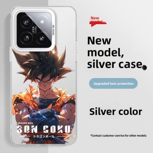 Dragon Ball Xiaomi 15 Phone Case 14t Sun Wukong POCOX6PRO Customizable F3GT Redmi Note12 Trendy 13C Vegeta K80 Anti-Fall K90 New Model 11lite Protection Cover