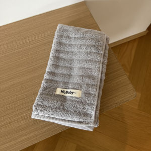 Khăn Mặt Cotton Nguyên Chất Dày Dặn Mềm Mại Dài Ủi Khăn Tắm Mặt Mũi Khăn Trải Giường Đồ Dùng Gia Đình