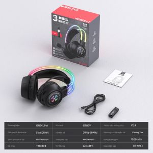 ONIKUMA | Tai Nghe Bluetooth ONIKUMA GT889 Tai Nghe Chơi Game Nhẹ Ba Chế Độ Không Dây & Có Dây Có Mic Khử Tiếng Ồn Chủ Động 2026 Mẫu Mới