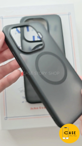 เคส Xiaomi 15T / 15T Pro มีแม่เหล็ก สีดำด้าน PC + TPU กันกระแทก Anti-Yellow