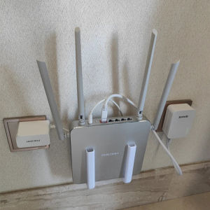 Router Holder Set-Top Box Support Frame Wall Holder Wall-Mounted Punch-Free Optical Modem WiFi Storage Rack