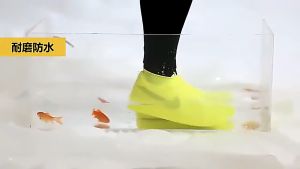 Shoe Cover Waterproof Rain Boot Non Slip Rubber Rain Boot Overshoes Reusable Shoes Cover Outdoor