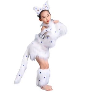 🔥ราคาถูก🔥 น่ารัก แมวเปอร์เซีย ชุดคอสเพล วันเด็ก ชุดเต้น เสื้อผ้าการแสดง ชุดคอสเพลย์ คอสเพลย์ ชุดคอสเพลย์เซ็กซี