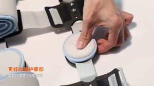 ysl-ไม้เท้าค้ำยันคู่ แบบปรับระดับได้ สำหรับพยุง อุปกรณ์ช่วยพยุงเดิน เหมาะสำหรับ ผู้ป่วย หรือ ผู้สูงอายุที่มีปัญหาในการเดิน/อุปกรณ์พยุงเข่า ปรับองศาได้ 0-120องศา ความยาวปรับได้52-65cm ชุดป้องกันฟื้นฟูกระดูกหัก