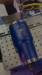 Vacuum Mug Powder Coating Color แก้วเก็บอุณหภูมิ แก้วเก็บความเย็น สีเรียบ ผิวด้าน 30 ออนซ์ #P [สลักชื่อ]