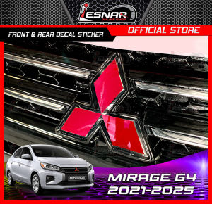 Mitsubishi Mirage G4 2021-2026 Front & Rear Logo Decal Sticker