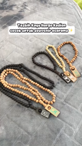 Tasbih Kayu 33 PCS: Oleh-Oleh Haji & Souvenir Pernikahan