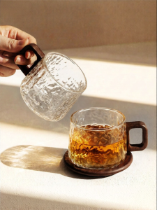 MODERN SWEETHOME | Borosilicate Glass Modern 2026 New Water Drinking Cup Set