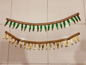 Neem / veppillai thoranam garland pooja item glossy length 34 inch