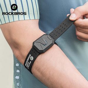 ROCKBROS Running Cycling Arm Heart Rate Belt Dual Mode IPX67 Sports Chest Rate Monitor Healthy ANT+ Bluetooth Strava Magenet Charging Smart Long Battery Life Chest Rate Belt