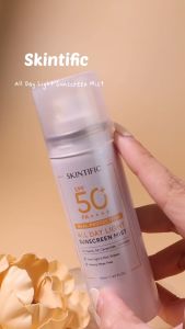 SKINTIFIC All Day Light Sunscreen Mist SPF50 PA++++