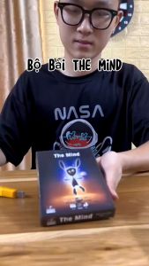 Trò chơi Board Game The Mind - Thần Giao Cách Cảm phiên bản tiếng anh Bộ bài dành cho nhóm bạn