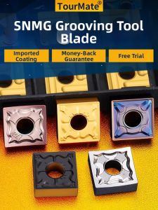 TourMate | Square Grooving Lathe Insert for Steel and Aluminum Machining
