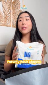 PARENTY Adult Diapers Softness of Love DIJUAL PAK Popok Perekat/Celana Dewasa M/L/XL