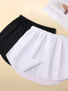 Ceperphu Solid Color Yoga Pants Womens Base Layer Half Skirt Butt Covering Tool Versatile Bottoming Trousers Casual Wear