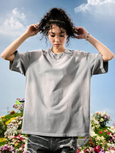 Retro Faded Washed Gradient T Shirt