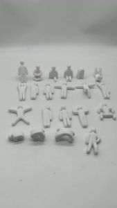 Funny 3D Print Meccha Chameleon Figure 1/5/10/21Pcs Set Creative Adjustable Posture for Desktop Display Collection