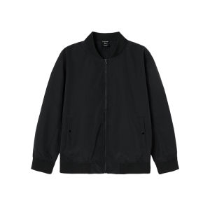 Loose Fit Pilot Jacket for Men Big Size Autumn Thin Baseball Collar Outerwear Waynexzavier Casual Fashion Outerwear