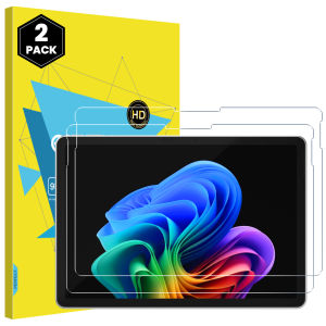 MoKo Screen Protector for New Microsoft Surface Pro 12 inch 2025 9H Tempered Glass Film Guard for Surface Pro 12-inch Support Surface Pen & Case Friendly & Touch Sensitive（ 2 Pack）