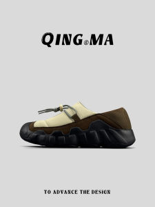 QING_MA | Autumn New Retro Versatile Slip-on Fashion Outdoor Casual Shoes