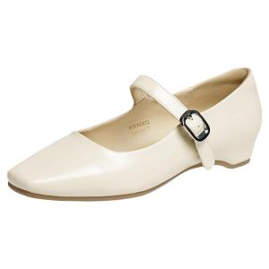 Reddragonfly | Retro Fashionable French Square Toe Mary Jane Shoes White