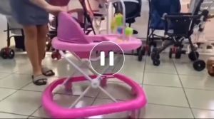 Baby Learning Walker Adjustable height Baby Walkers with Play Toys and Music Walker