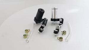 Cốc Đựng Dầu Xe Máy Bằng Hợp Kim Nhôm CNC Đa Năng Có Phụ Kiện Sửa Đổi Khung Đỡ Cho Bộ Lọc Nhiên Liệu & Bộ Lọc Dầu Xe Máy
