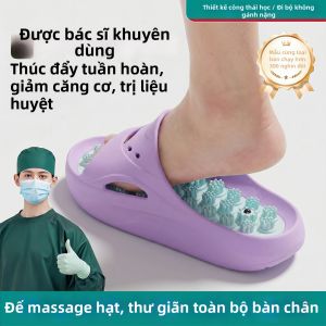 ECAC | Dép Xỏ Ngón Nam Chống Trượt Chống Hôi Có Massage Bấm Huyệt