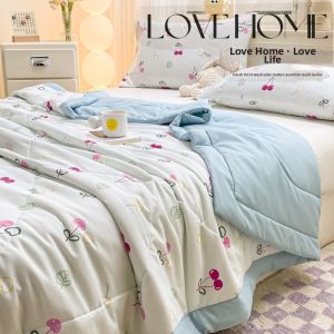 NAIYOUCHENG | Lightweight Cotton Summer Quilt Washable