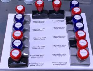 [MESSAGE US] HA 0.5x1.8inches personalized stamp