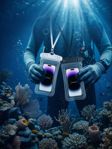 PISSA | Waterproof Touchscreen Case Waterproof Pouch for Phone