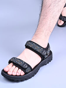 Sporty Casual Dad Sandals Mens Large Size Summer Anti-slip Wear-resistant Outdoor Soft Bottom Driving Beach Shoes