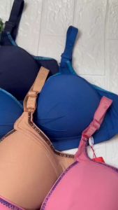 3pcs BH BRA Paket Hemat Cup Jumbo Tanpa Kawat Busa Standar Kait 3 Size 36 38 40 42 44 46