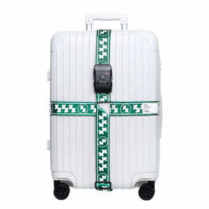 Becoolfish | Cross Packing Strap Luggage Security Belt with Lock