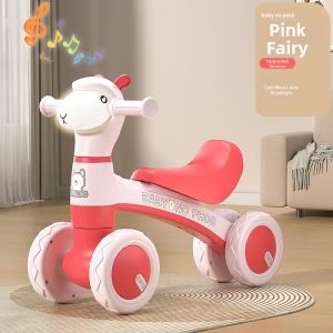 4-Wheel Balance Bike for Toddler